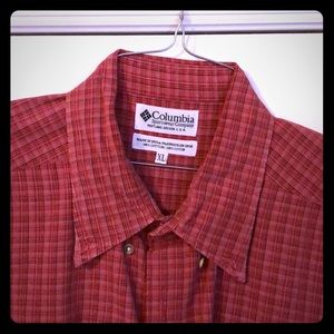 Columbia short sleeve shirt.